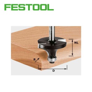 페스툴 라우터 비트 HW S8 D19,1/R3 KL (491010)
