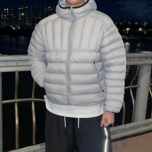 남자 경량패딩 숏패딩 후드 점퍼 겨울 아우터