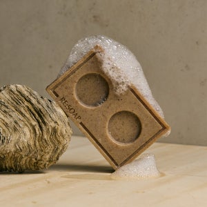 리솝 커피박 바디 각질 스크럽 비누 바 1+1 대용량 240g