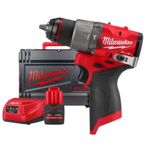 밀워키 M12 FPD2-251X GEN3 햄머드릴 드라이버 12V 배터리(2.5)1개세트