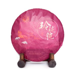 하관차창 보이차 2019년 영롱완 병차 숙 357g