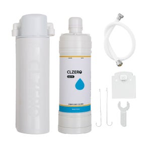 씨엘제로 녹조와 석회를 한번에 제거하는 7단계 대용량 복합정수필터 기본세트 (욕실 주방 세탁기 설치가능, 녹물제거 잔류염소제거)