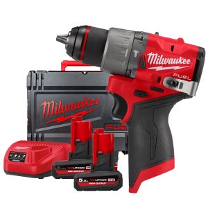 밀워키 M12 FPD2-502X 젠3 해머드릴 드라이버 12V 배터리(5.0) 2개세트