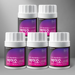 바이오파파 BPP 식물성 멜라토닌 바이오 나이트 1정당 2.5mg 함유 30정, 5개