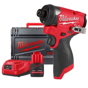 밀워키 M12 FID2-251X GEN3 임팩 드라이버 12V 배터리(2.5) 1개 세트