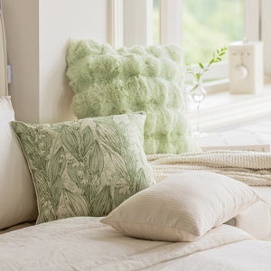 포레스트 쇼파쿠션 고급 인테리어 트위드 패브릭 쿠션커버 45x45 30x50