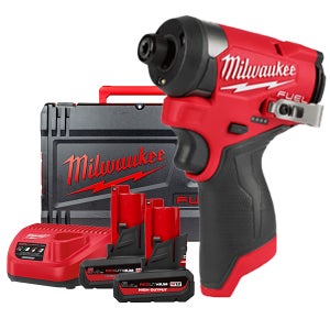 밀워키 M12 FID2-502X 젠3 임팩트 드라이버 12V 배터리(5.0) 2개 세트