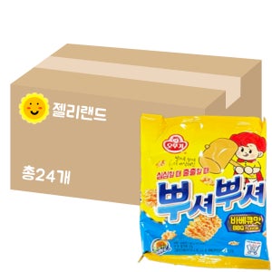 오뚜기 뿌셔뿌셔 바베큐맛 90g X 24개 (1BOX)