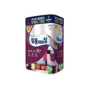 잘풀리는집 궁 3겹 30m 30롤 1팩