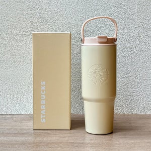 스타벅스 중국 2025 애니버서리 MD 휴대용 손잡이 텀블러 800ml 투웨이뚜껑
