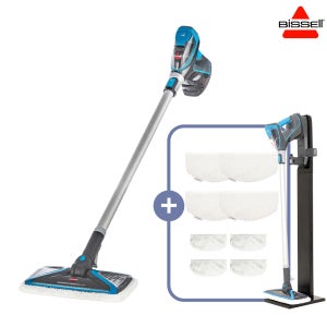 비쎌 슬림 스팀청소기 DAILY2 패키지 그레이블루
