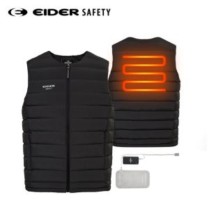 아이더세이프티 라이트 다운 발열 베스트(블랙)