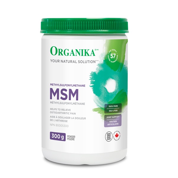 오가니카 올가니카 MSM 가루형 300g (<b>ORGANIKA MSM</b> POWDER)