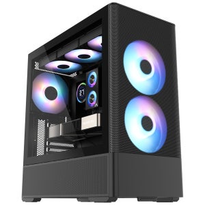 3RSYS RX500 Quiet 컴퓨터 케이스 블랙