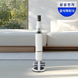 25년 삼성 비스포크 AI 제트 400W 무선청소기 고온세척물걸레 추가배터리 세틴그레이지