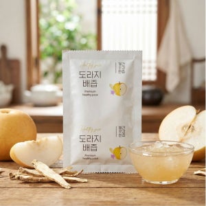 국산 도라지배즙 100ml 순수건강원 건강즙 배도라지 100포, 1개