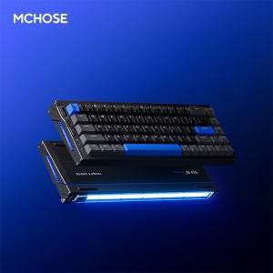MCHOSE ACE68 TURBO 풀알루미늄 16K 자석축 키보드 블랙, 태산자석축GT
