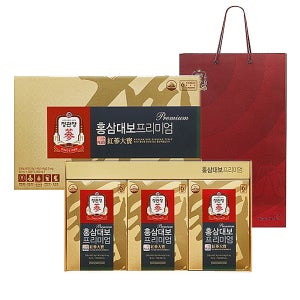 정관장 홍삼대보 프리미엄 골드 녹용 홍삼진액 6년근 홍삼정 한뿌리 활력엑기스 효능 선물세트