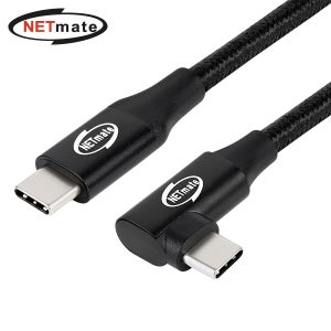 강원전자 넷메이트 USB3.1 Gen2 CM-CM 꺾임 케이블 2m NM-UNC302L