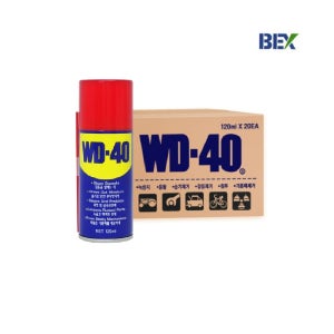 벡스WD40 방청윤활제 120ml, 1박스(20개입) 녹방지 방청유 녹제거