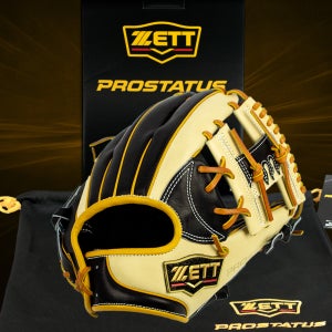 제트 프로스테이터스 오더 스타라벨 이마미야 아이웹 105 내야 글러브 (블랙/카멜)