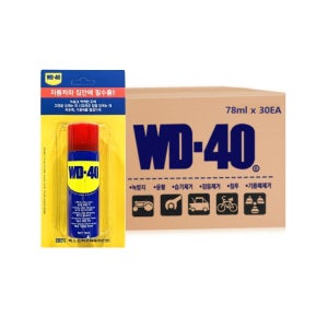 WD40 벡스 78ml 다목적 방청윤활제 1박스(30개입) 녹제거 방청유