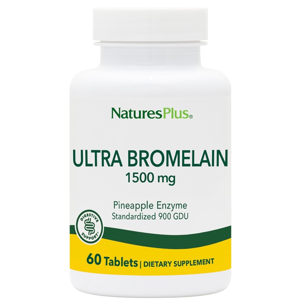 <b>네이처스플러스</b> 브로멜라인 파인애플 <b>효소</b> Ultra Bromelain 1500mg 60정