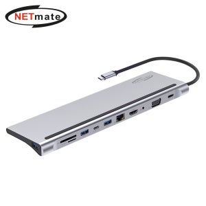 강원전자 넷메이트 USB Type C 올인원 도킹 스테이션 NM-TCD03