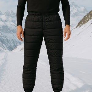 조이 알파인 국산 오리털 팬츠 덕다운 캠핑 백패킹 등산 우모바지 방한 패딩 바지