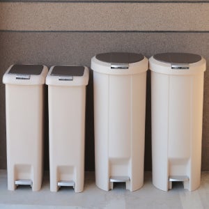 분리수거망 현관분리수거함 수납장 3단