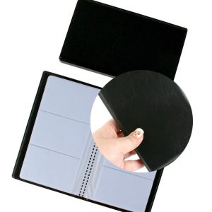 PUTTORY 1EA 명함첩 3단 20장 수납 가능 수첩 명함 보관함 케이스