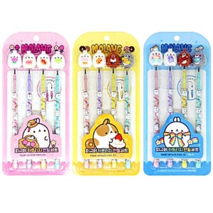 4탄(15개) 피규어연필세트 몰랑연필세트 카트리지 2WCEA1827M