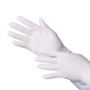 Coolove smooth 쿨러브 습진방지 글러브 500켤레 / 부드럽고 착용감이 좋은 클린룸 무봉제 장갑 반도체 제약 바이오