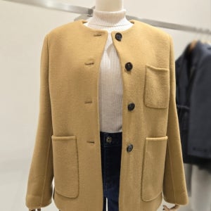 [온앤온] 울 라운드넥 포켓 자켓 (NJW5WJB02)