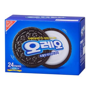 오레오 화이트 크림 대용량 1.2kg (24개)