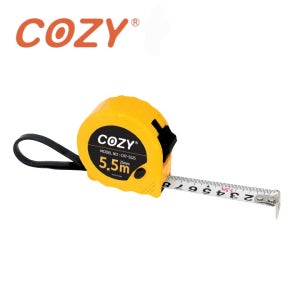 줄자 5.5m x 25mm 코지 수공구 가정용 및 현장 줄자