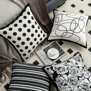 모던 클래식 인테리어 쇼파쿠션 북유럽 감성 쿠션커버 45x45 30x50
