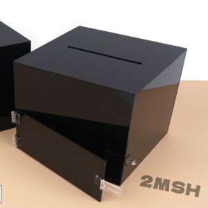 아크릴 응모함 모금함 블랙 투표함 이벤트응모함 추첨통