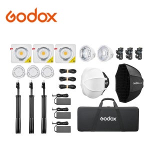 고독스 ML100Bi Kit3 유튜브 스튜디오 방송 촬영 조명 LED 라이트