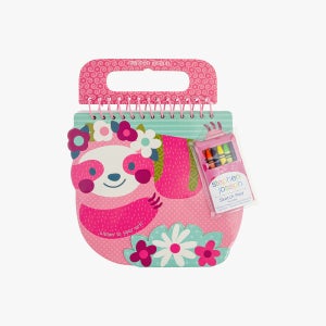 [스크래치] 스테판조셉 스케치북 크레용세트 나무늘보 (크레용 미포함)