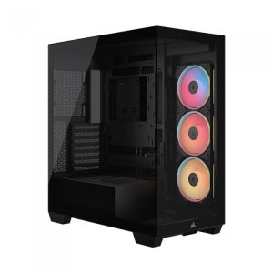 CORSAIR 3500X LX-R RGB iCUE LINK 강화유리 (블랙)
