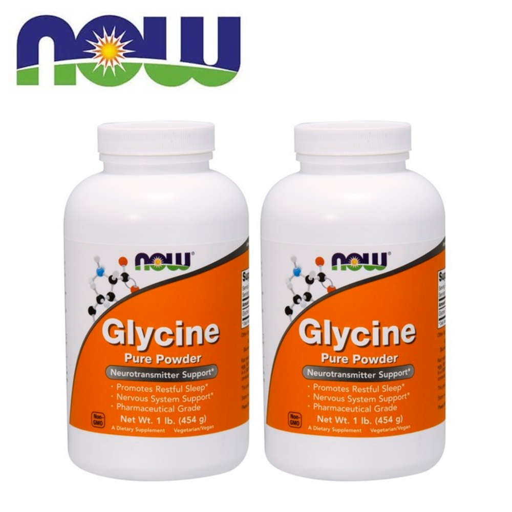 나우푸드 글라이신 <b>글리신</b> 퓨어 <b>파우더</b> 454g 비건 2개