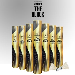 삼화 더블랙 배드민턴 거위털 셔틀콕 1BOX 25타