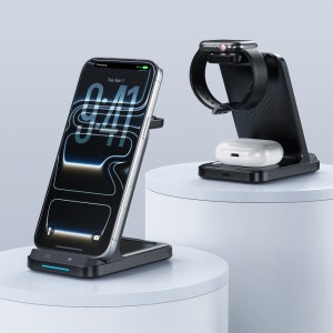 코끼리 3in1 멀티충전 고속 무선충전기 갤럭시 애플워치 에어팟 최신 스마트폰 호환