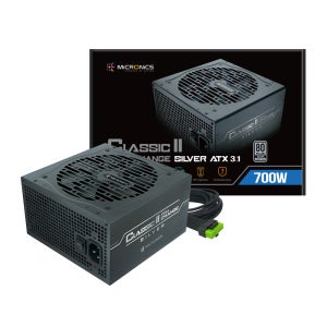 마이크로닉스 Classic II 풀체인지 80PLUS실버 ATX3.1 700W, 블랙