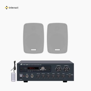 매장스피커 인터랙트 EFS-660 방수 6인치 앰프 스피커 세트 120W