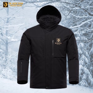 블랙야크 S-워크패딩자켓 겨울 아웃도어 후드점퍼 보온 방한 동계 야외 패딩 추동복 근무복