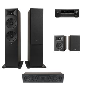 데논 AVR-X1800H + JBL 280F 5채널(240B) 홈시어터 오디오