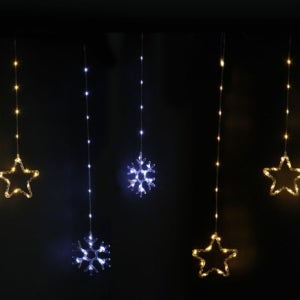 LED 24V 큐빅 눈 별 장식 츄리구 크리스마스 트리 은하수 램프 셀프 장식 꾸미기 츄리
