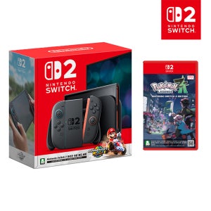 닌텐도 스위치2 마리오카트 월드 세트+스위치2 포켓몬 레전드 ZA NS2에디션